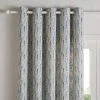 Natural History Museum Shoreline Seafoam Eyelet Curtains -Dunelm Shop 30810103