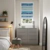 Dunelm Ocean Stripe Blackout Blue Roman Blind 1 Dunelm Ocean Stripe Blackout Blue Roman Blind -Dunelm Shop 30810216