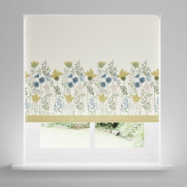 Dunelm Abstract Floral Multicoloured Roller Blind 5 Dunelm Abstract Floral Multicoloured Roller Blind - Image 3