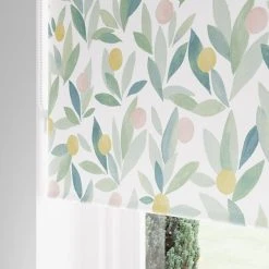 Dunelm Erwin Fruits Green Roller Blind 7 Dunelm Erwin Fruits Green Roller Blind -Dunelm Shop 30810266 alt03