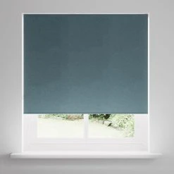 Dunelm Luna Pacific Blue Blackout Roller Blind 8 Dunelm Luna Pacific Blue Blackout Roller Blind -Dunelm Shop 30810291 alt04