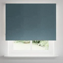 Dunelm Luna Pacific Blue Blackout Roller Blind 9 Dunelm Luna Pacific Blue Blackout Roller Blind -Dunelm Shop 30810291 alt05