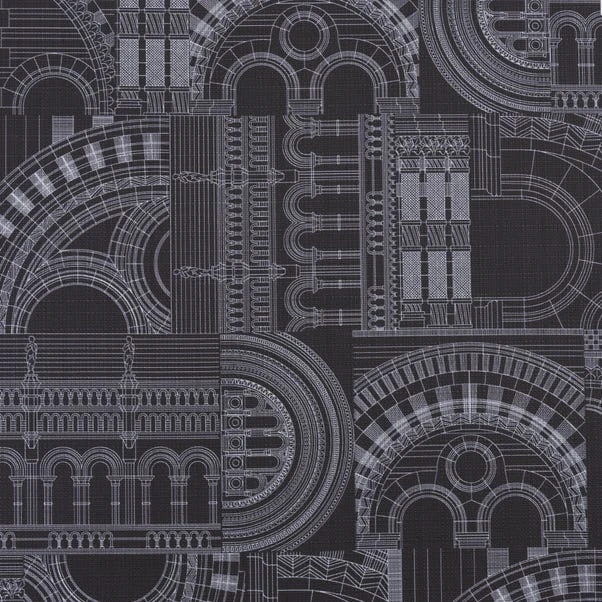 Natural History Museum Waterhouse Black Roller Blind 6 Natural History Museum Waterhouse Black Roller Blind - Image 4