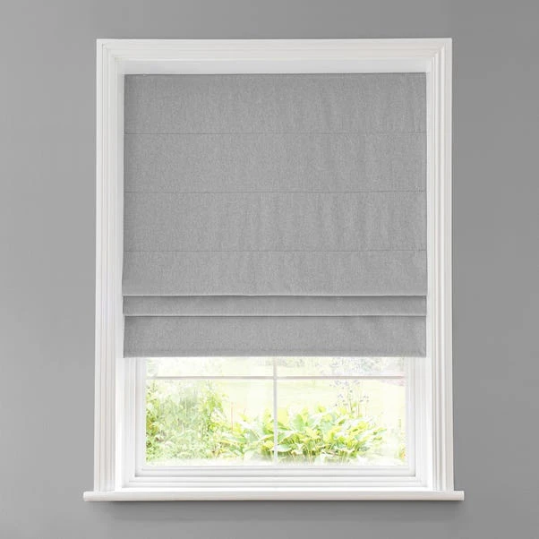 Dunelm Luna Dove Grey Blackout Roman Blind 8 Dunelm Luna Dove Grey Blackout Roman Blind - Image 6
