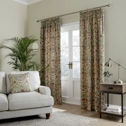 Dunelm Ruskin Natural Pencil Pleat Curtains 8 Dunelm Ruskin Natural Pencil Pleat Curtains -Dunelm Shop 30810951 alt01