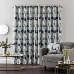 Dunelm Belgravia Navy Eyelet Curtains 11 Dunelm Belgravia Navy Eyelet Curtains -Dunelm Shop 30813077 alt04