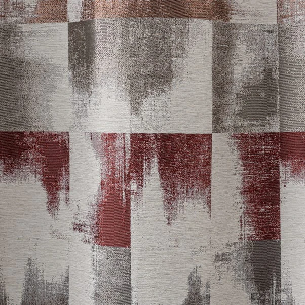 Dunelm Belgravia Red Eyelet Curtains 5 Dunelm Belgravia Red Eyelet Curtains - Image 3