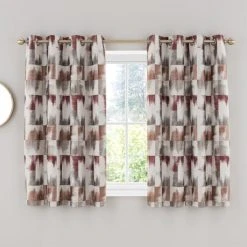Dunelm Belgravia Red Eyelet Curtains 12 Dunelm Belgravia Red Eyelet Curtains -Dunelm Shop 30813163 alt05