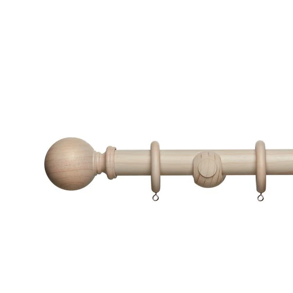 Churchgate Wooden Curtain Pole Dia. 35mm 4 Churchgate Wooden Curtain Pole Dia. 35mm - Image 2