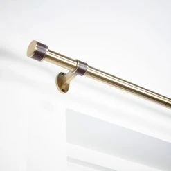 Dunelm Faux Leather Eyelet Curtain Pole Dia. 28mm