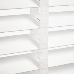 Swish 63mm White Hardwood Venetian Blind 8 Swish 63mm White Hardwood Venetian Blind -Dunelm Shop 30813518 alt02