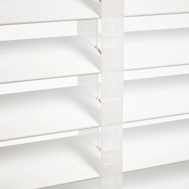 Swish 63mm White Hardwood Venetian Blind 5 Swish 63mm White Hardwood Venetian Blind - Image 3