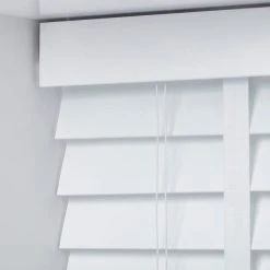 Swish 63mm White Hardwood Venetian Blind 9 Swish 63mm White Hardwood Venetian Blind -Dunelm Shop 30813518 alt03