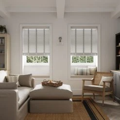Swish 63mm Dove Grey Hardwood Venetian Blind