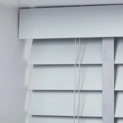 Swish 63mm Dove Grey Hardwood Venetian Blind -Dunelm Shop 30813527 alt03