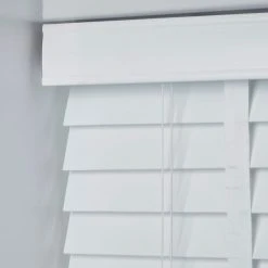 Swish 50mm FSC White Hardwood Venetian Blind 9 Swish 50mm FSC White Hardwood Venetian Blind -Dunelm Shop 30813536 alt03