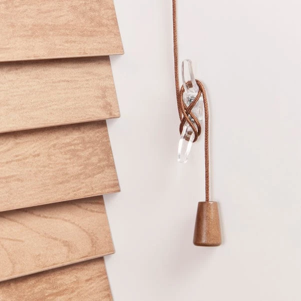 Swish 50mm FSC Pine Brown Hardwood Venetian Blind 4 Swish 50mm FSC Pine Brown Hardwood Venetian Blind - Image 2