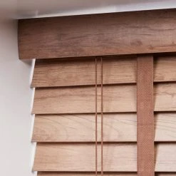 Swish 50mm FSC Pine Brown Hardwood Venetian Blind 9 Swish 50mm FSC Pine Brown Hardwood Venetian Blind -Dunelm Shop 30813554 alt03