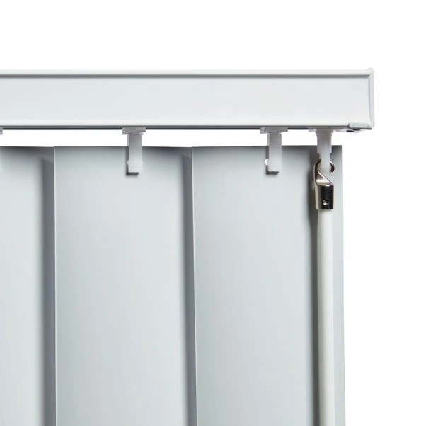 Dunelm Room Darkening Grey Cordless Vertical Blind 6 Dunelm Room Darkening Grey Cordless Vertical Blind - Image 4