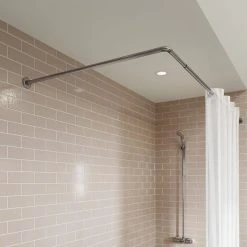 Croydex L-Shaped Extendable Shower Rail 11 Croydex L-Shaped Extendable Shower Rail -Dunelm Shop 30814781 alt04