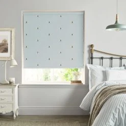 Sophie Allport Bee Duck Egg Blue Roller Blind