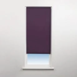 Universal Plain Grape Blackout Roller Blind