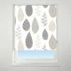 Universal Patterned Leaf Neutral Blackout Roller Blind 1 Universal Patterned Leaf Neutral Blackout Roller Blind -Dunelm Shop 30828090