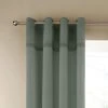 Catherine Lansfield Melville Green Woven Eyelet Curtains 2 Catherine Lansfield Melville Green Woven Eyelet Curtains -Dunelm Shop 30828974