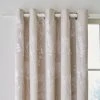 Catherine Lansfield Meadowsweet Floral Natural Eyelet Curtains 1 Catherine Lansfield Meadowsweet Floral Natural Eyelet Curtains -Dunelm Shop 30829033