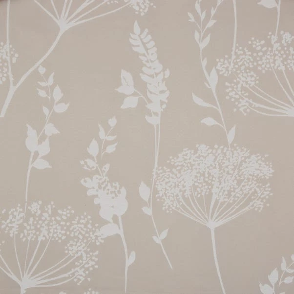 Catherine Lansfield Meadowsweet Floral Natural Eyelet Curtains 5 Catherine Lansfield Meadowsweet Floral Natural Eyelet Curtains - Image 3